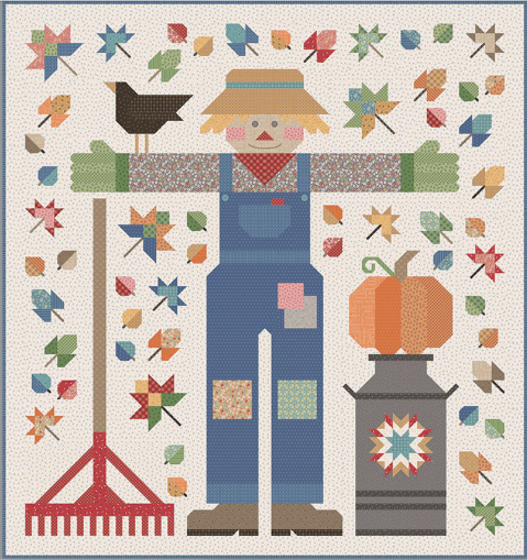Lori Holt - How To Build A Scarecrow Sew Along