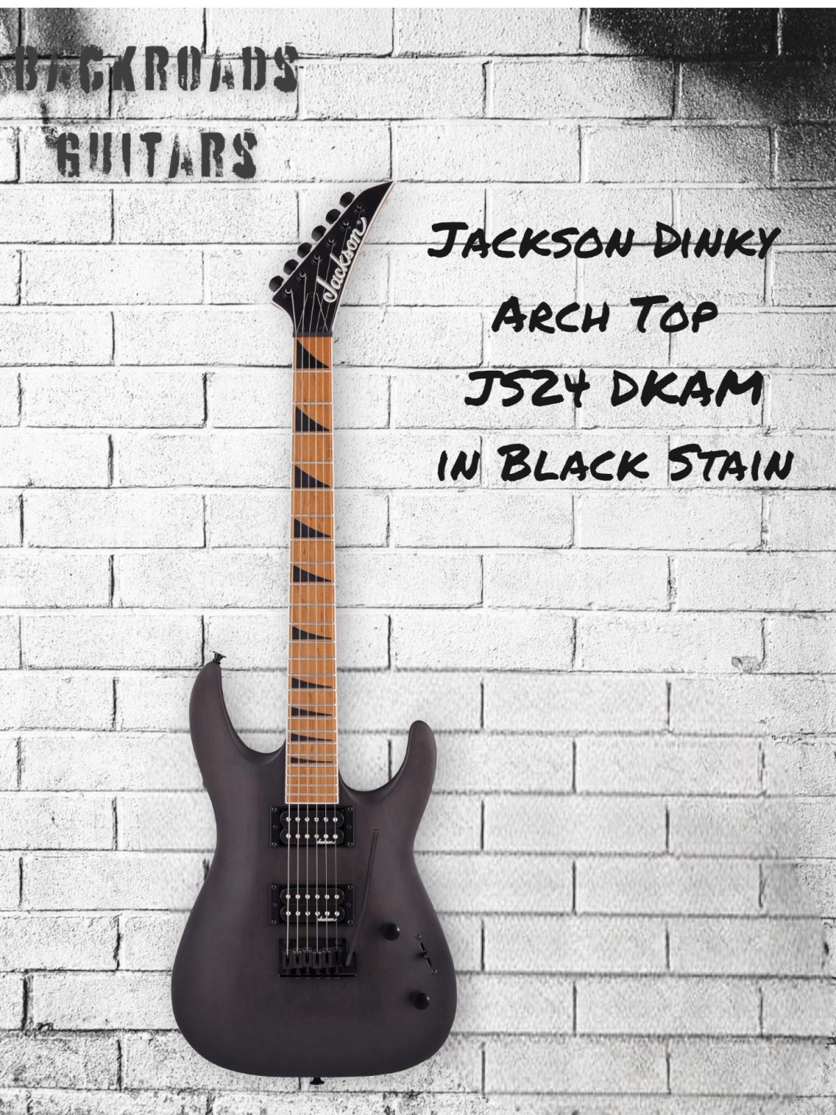 Jackson JS24 Arch Top DKAM Black Stain - 885978752300