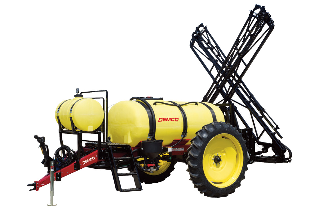 Demco 500 gallon big wheel sprayer