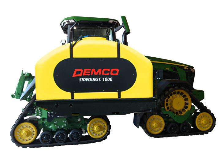 Demco Sidequest track unit for John Deere 8RX