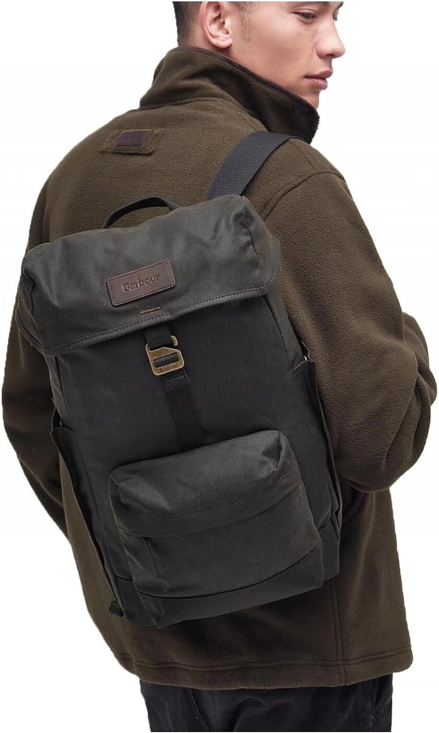 Barbour Essential Wax Backpack - 194972427467