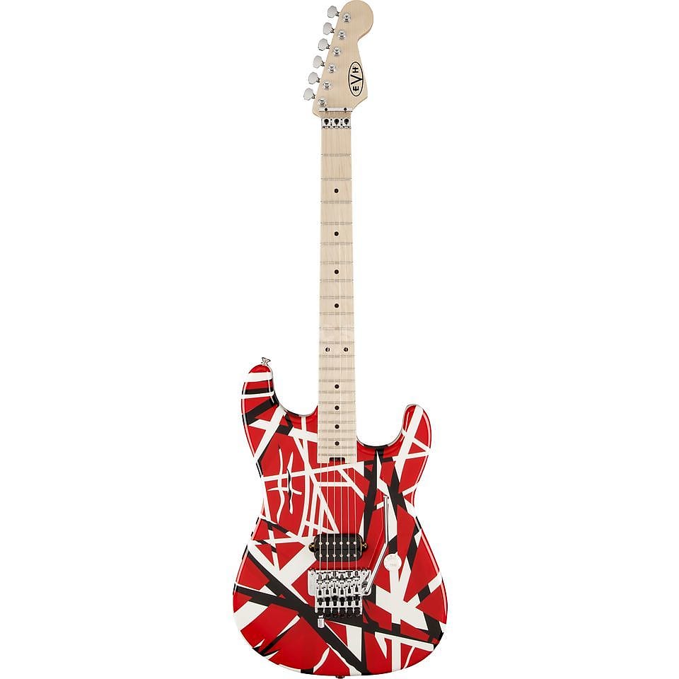 EVH Striped Series model 5107902503 - Red/Black/White - 885978341894