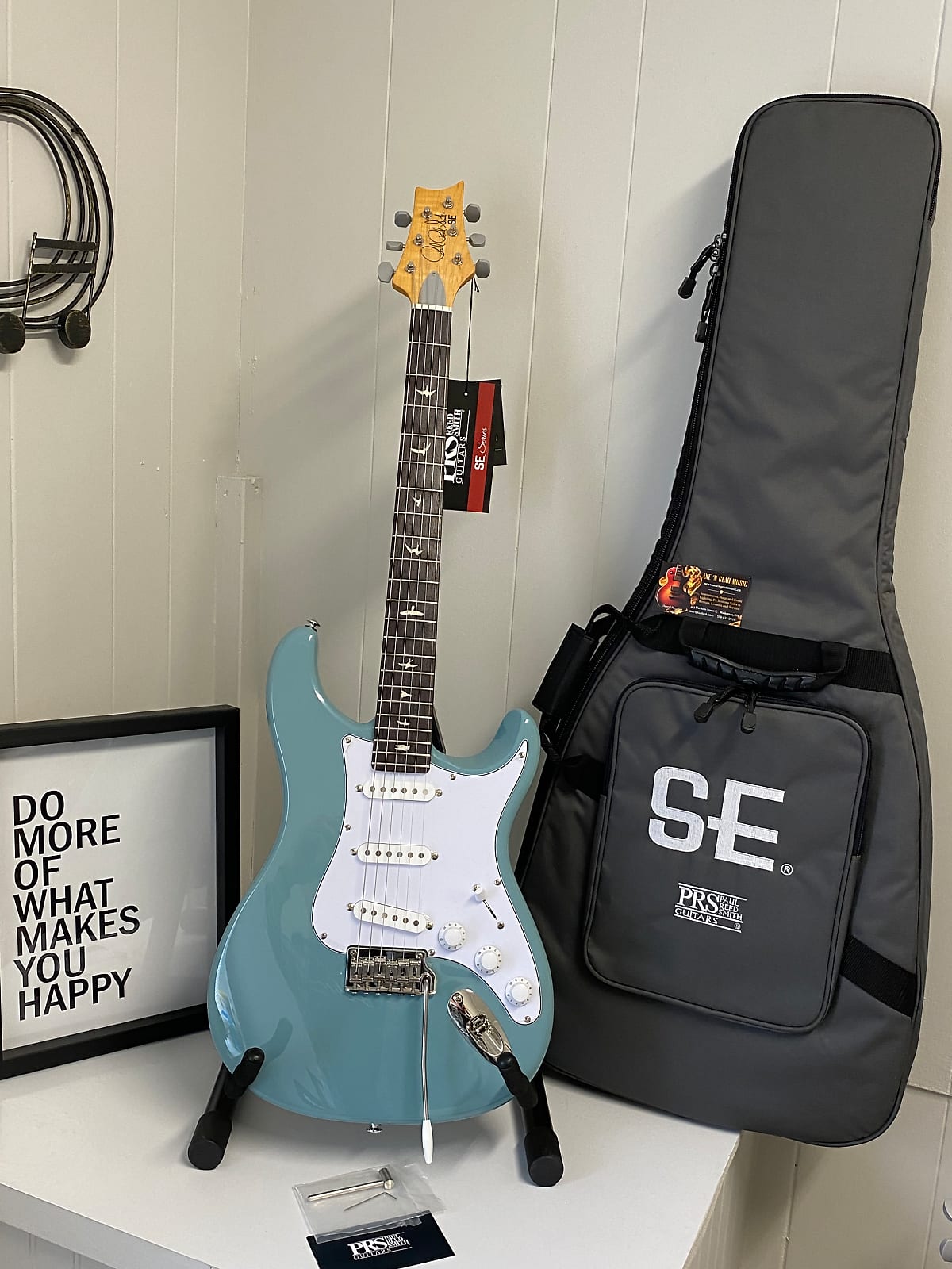 PRS SE Silver Sky, Stone Blue