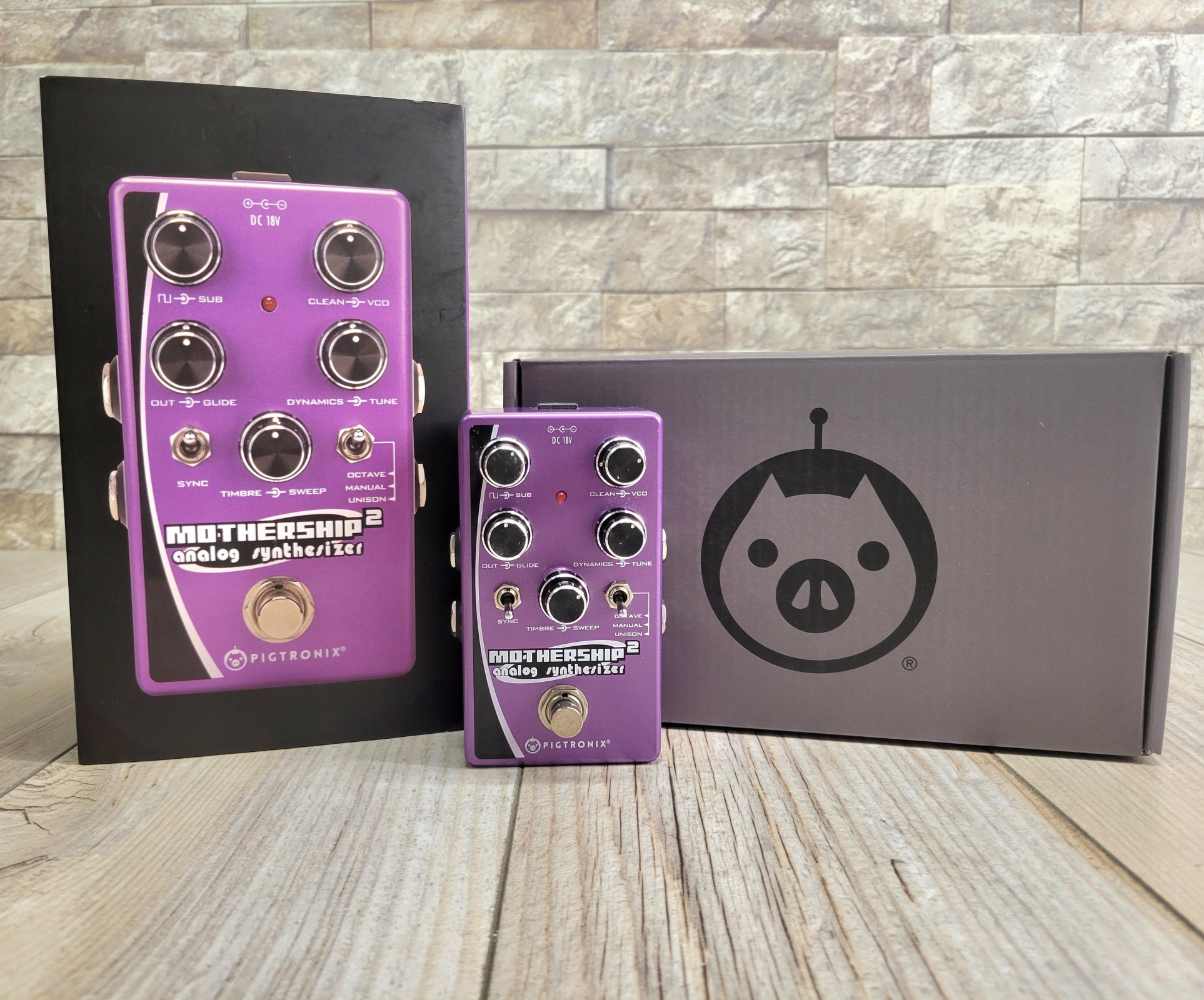 Pigtronix Mothership 2 - Analog Synthesizer Pedal - 181118000417