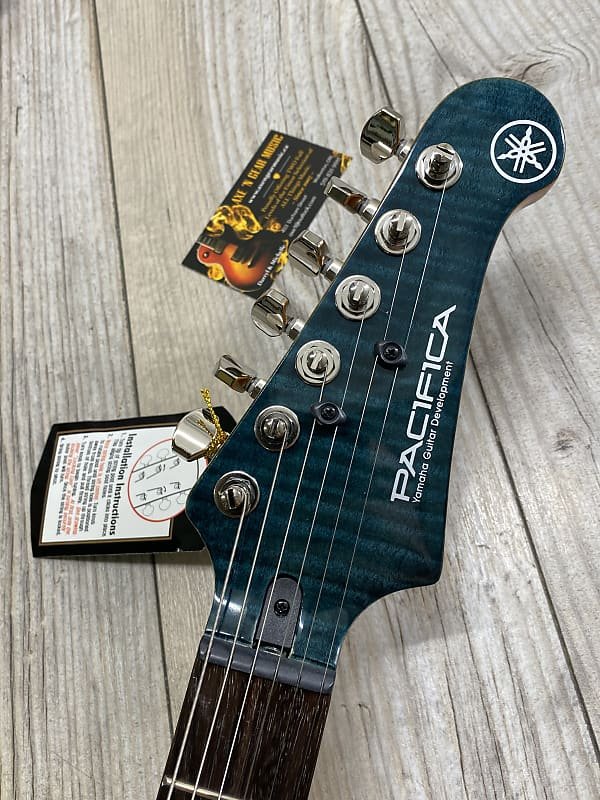 YAMAHA　pacifica Yamaha PAC612VIIFM IBL Pacifica Electric Guitar Indigo Blue