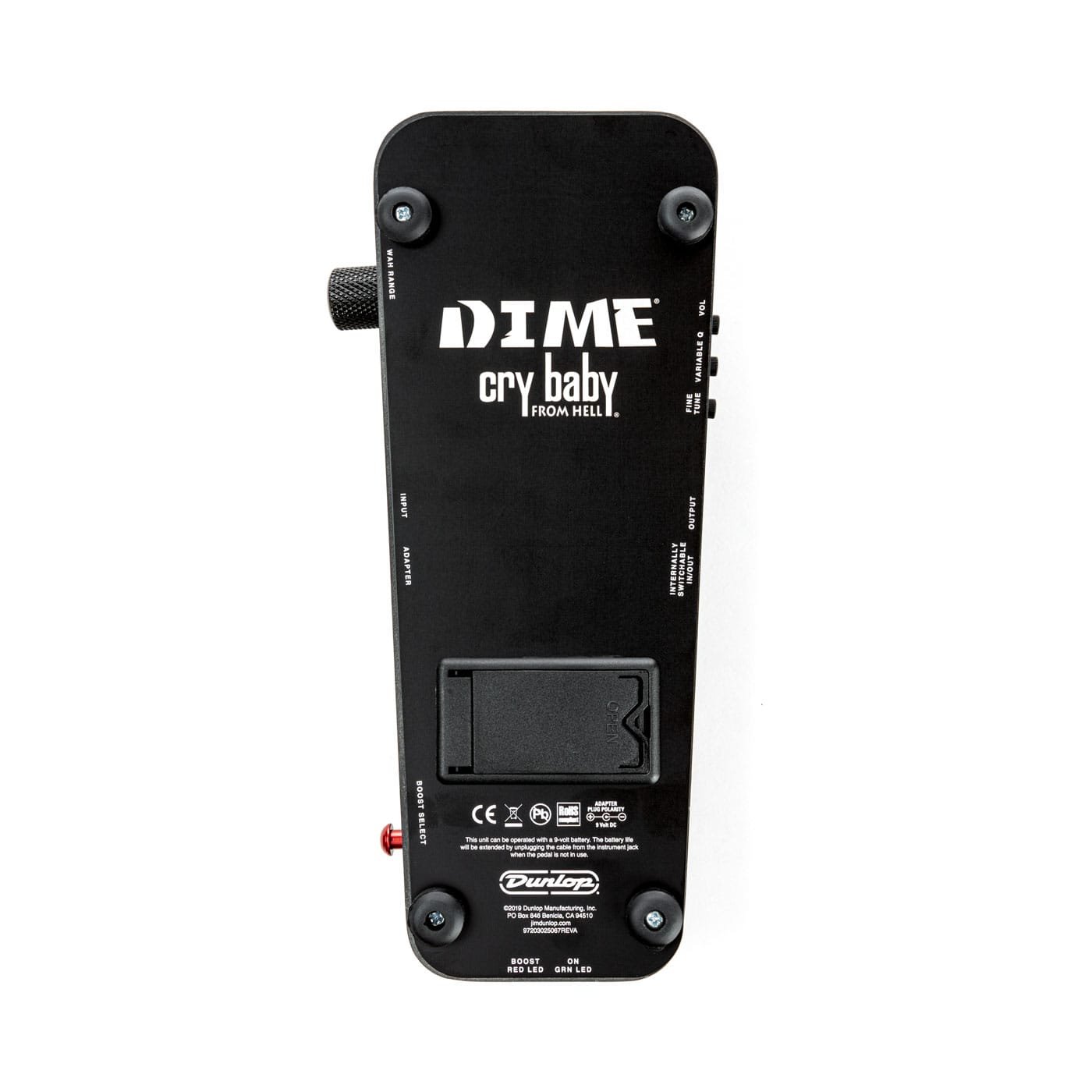 ギター Jim Dunlop DB-01 DIME Crybaby From Hell Jim Dunlop DB-01 Dime Cry Baby From Hell Wah Pedal Dimebag