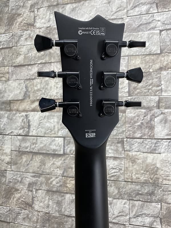 ESP ECLIPSE #LEC201BLKS - LTD EC-201 Electric Guitar – Black Satin