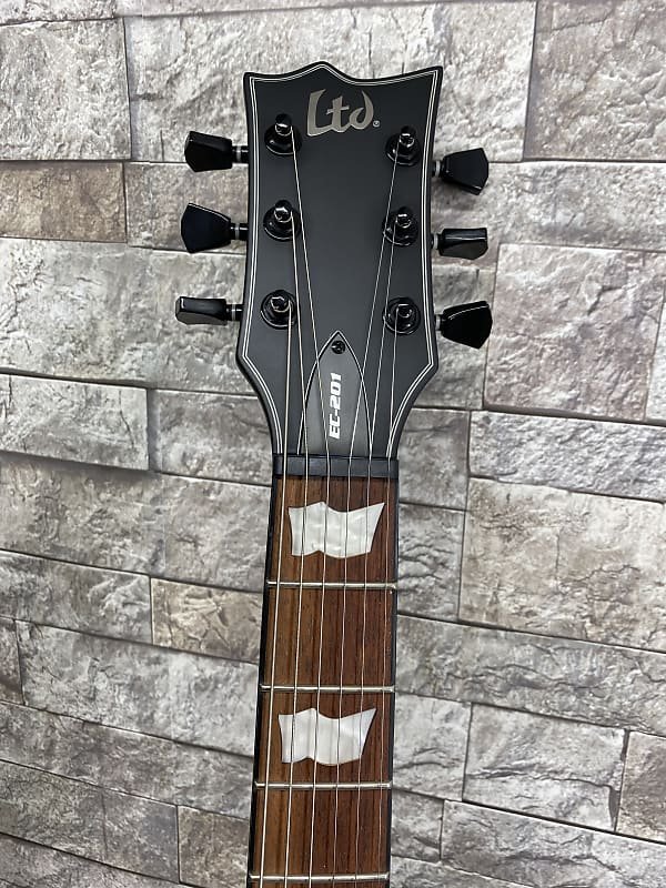 ESP ECLIPSE #LEC201BLKS - LTD EC-201 Electric Guitar – Black Satin