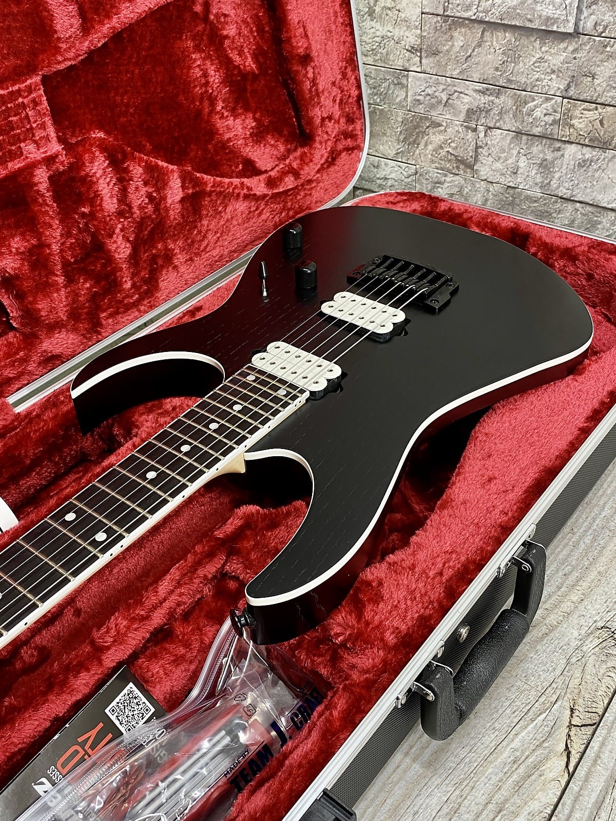 Ibanez #RGR652AHBFWK - Prestige Electric Guitar - Weathered Black