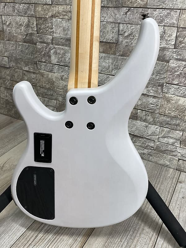 Yamaha #TRBX504 TWH 4-String RH Electric Bass-Translucent White