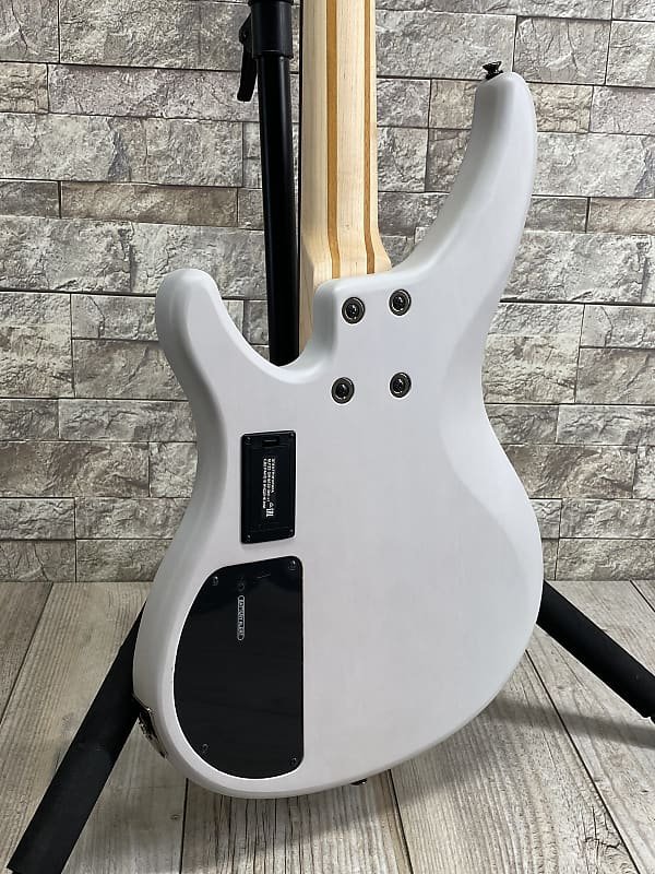 Yamaha #TRBX504 TWH 4-String RH Electric Bass-Translucent White
