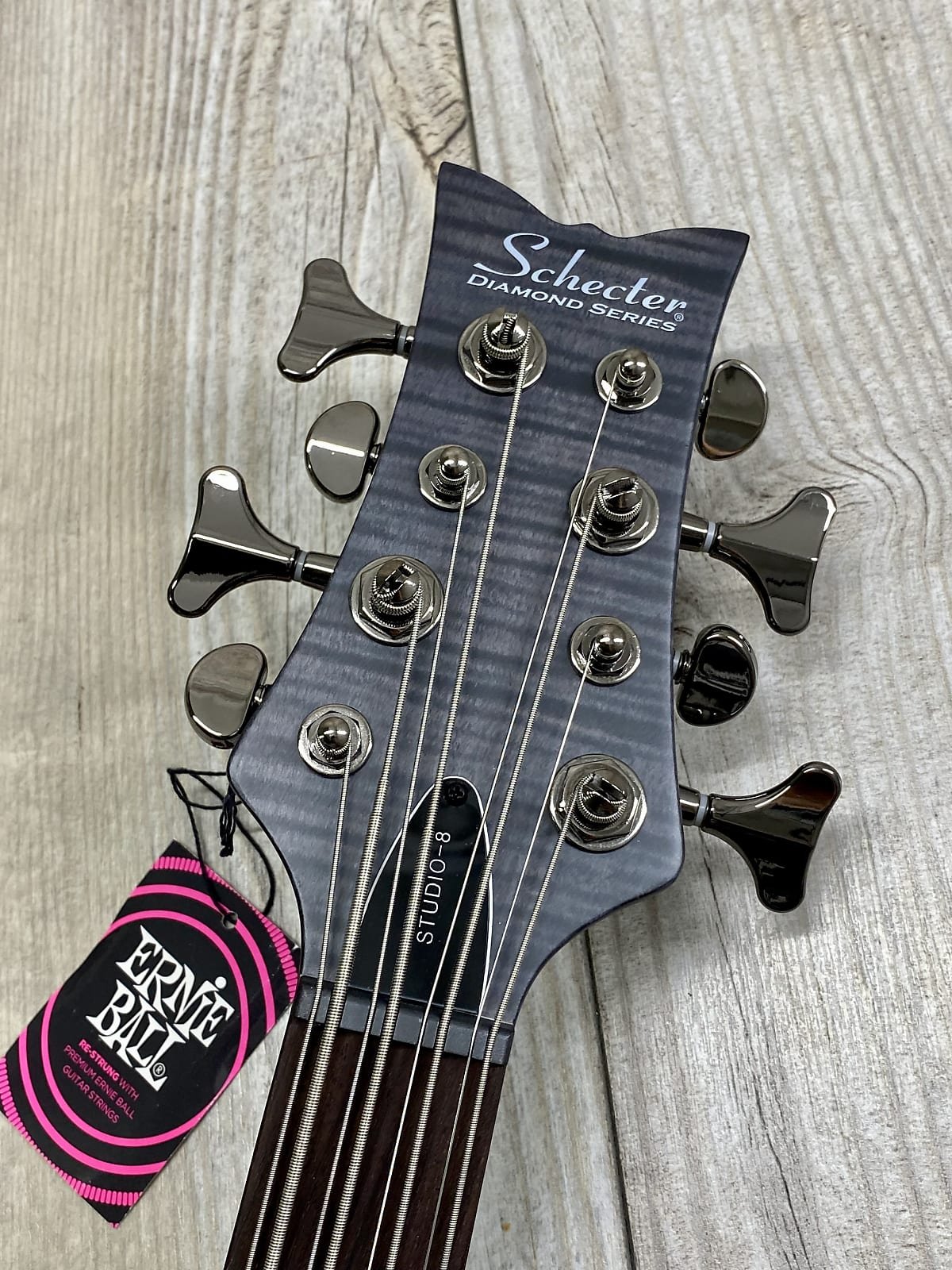 Schecter #2742 Stiletto Studio-8 Rosewood 8 String Electric Bass