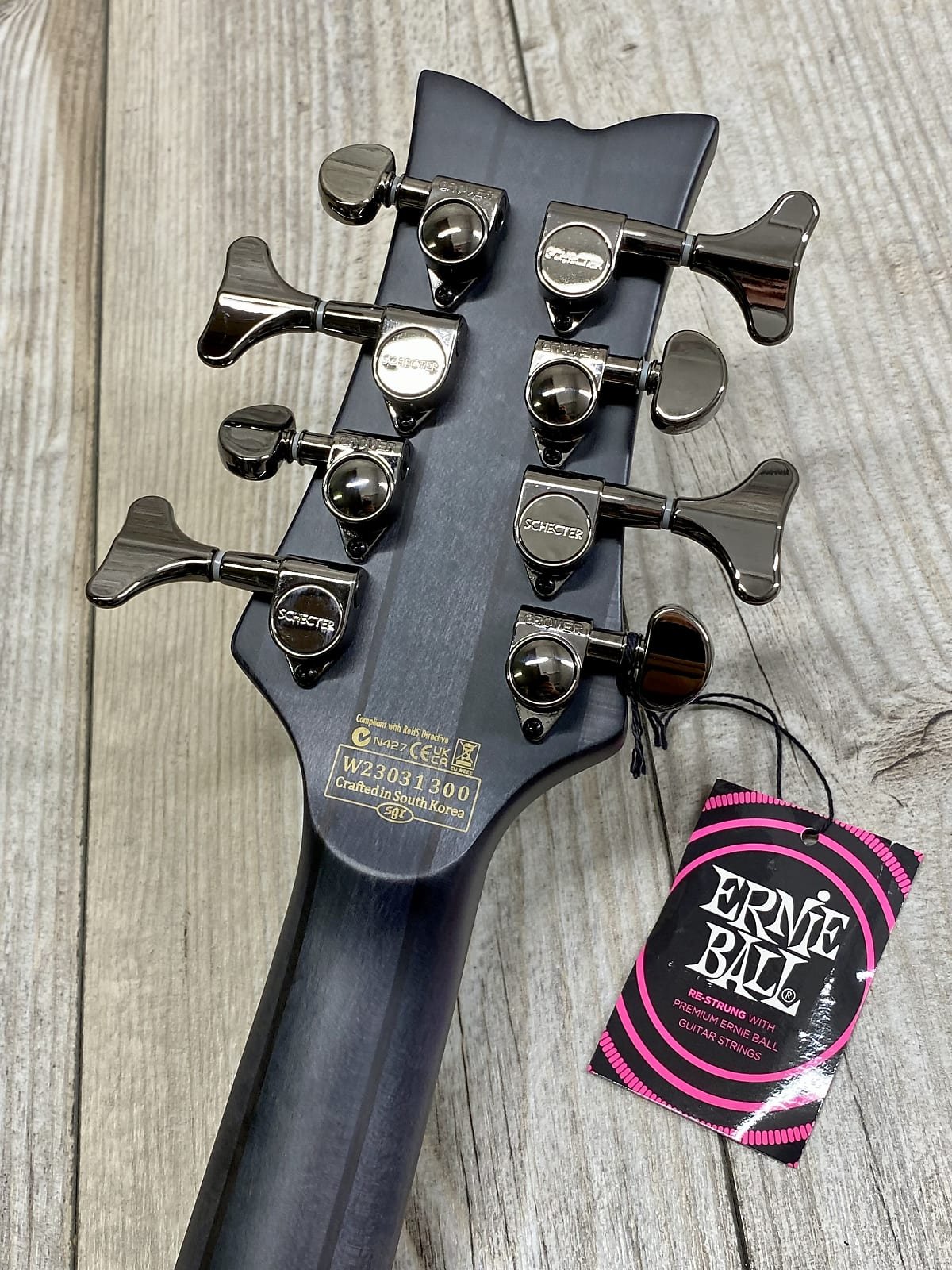 Schecter #2742 Stiletto Studio-8 Rosewood 8 String Electric