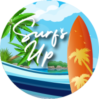 Surf's Up Mystery Logo