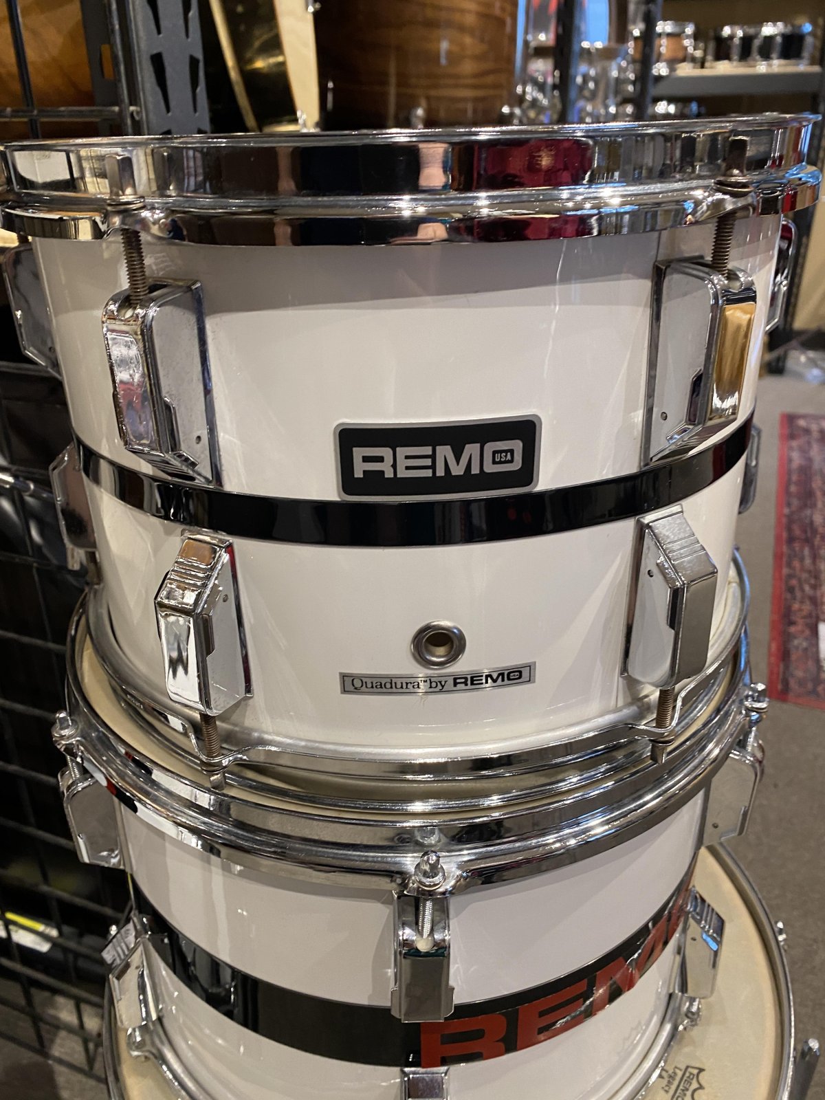 USED 80's Remo Quadura 4 Piece set