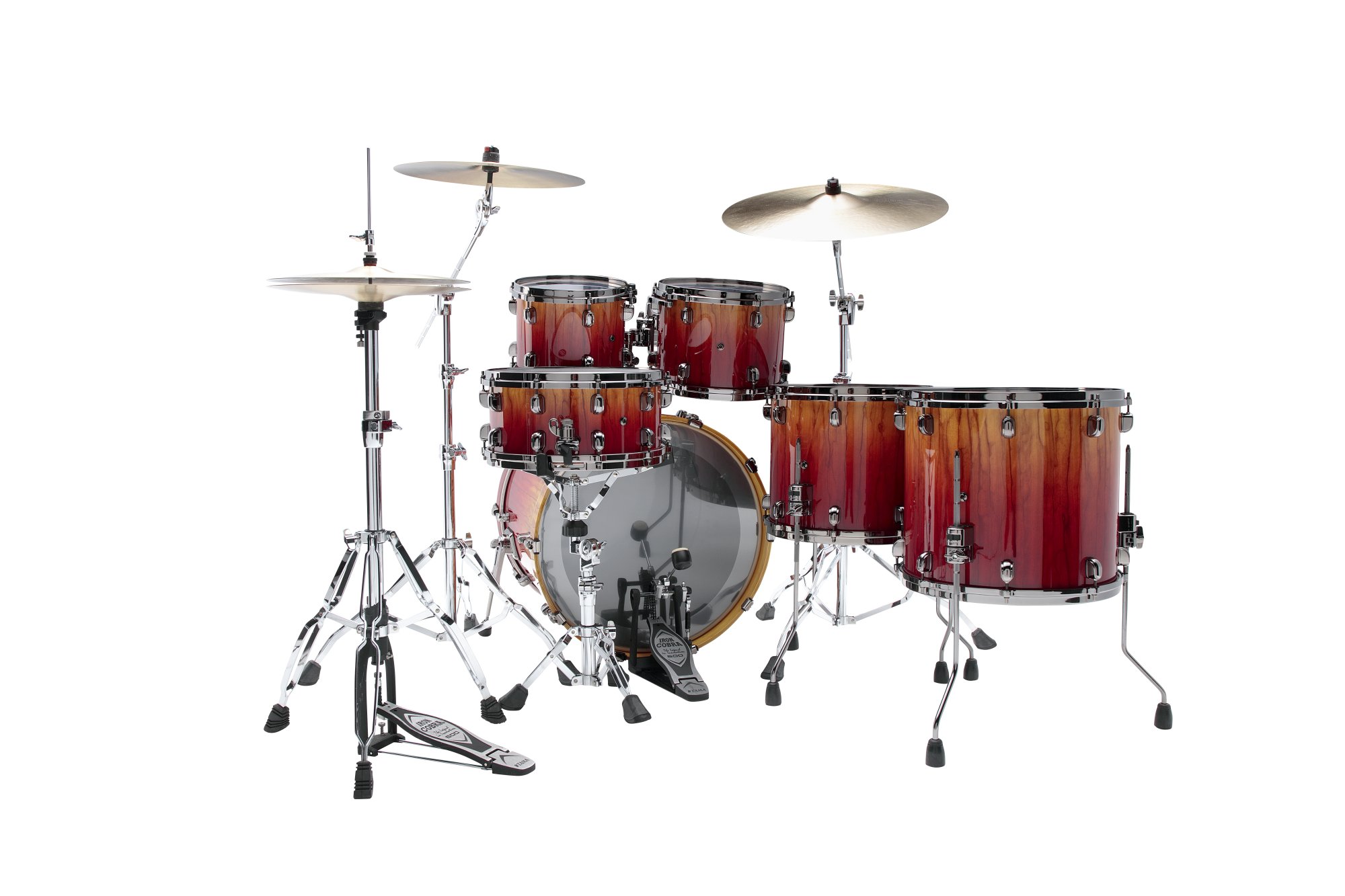レビュー高評価商品 TAMA Starclassic 22 with pack shell 5-piece Walnut/Birch ピアス