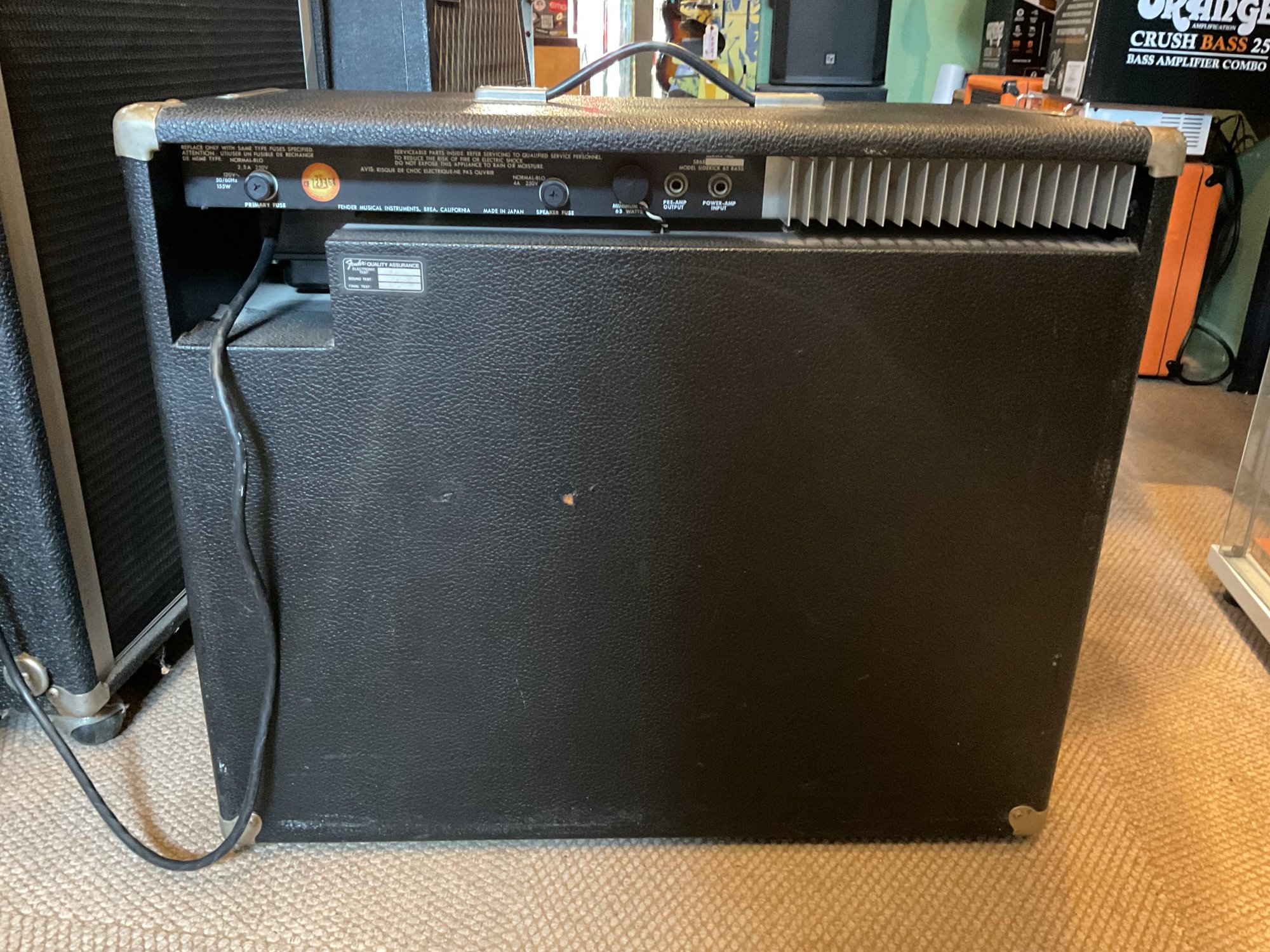 Fender Sidekick 65 Bass amp