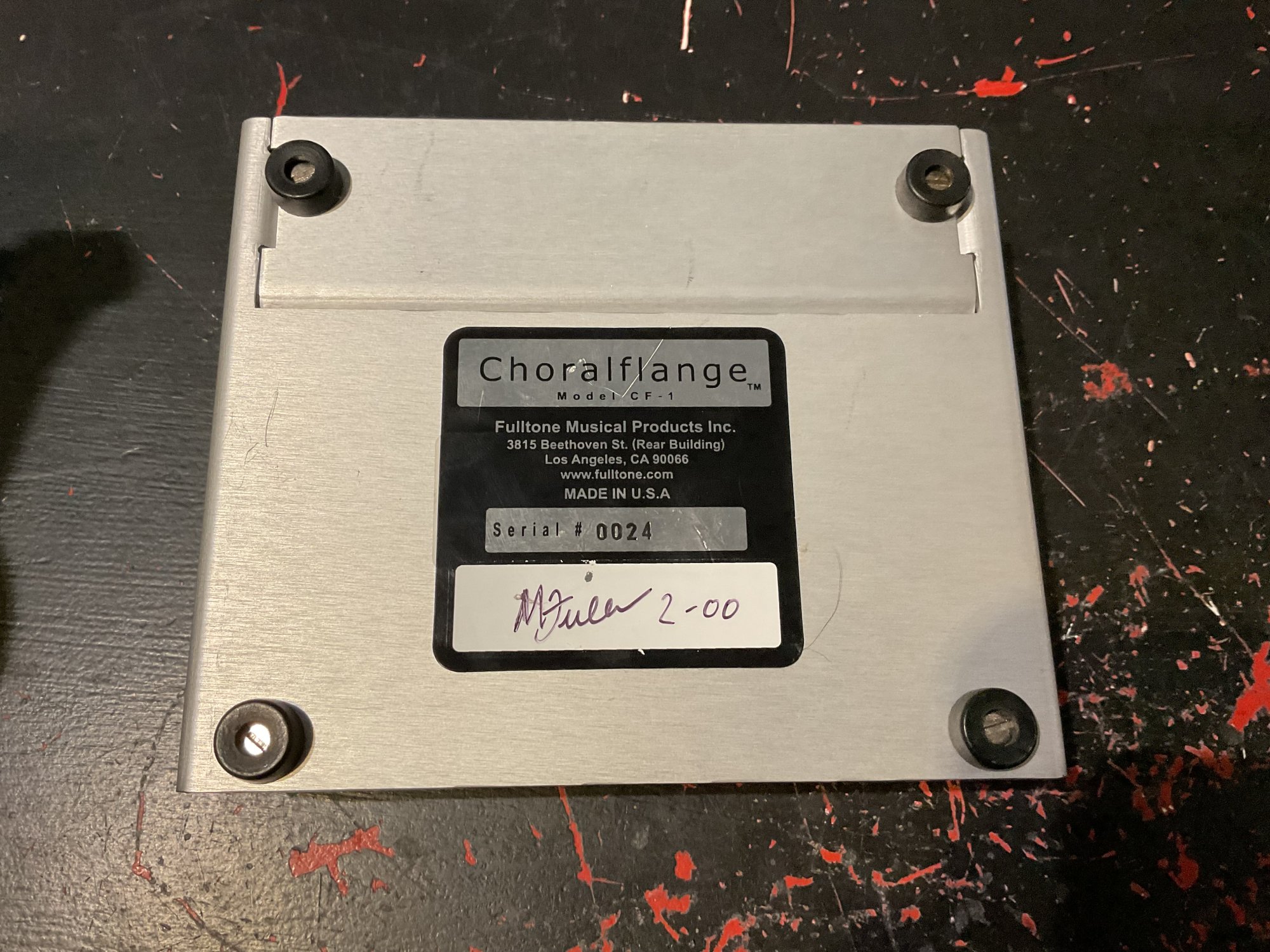 Fulltone Choralflange Flange CF-1 Pedal USED