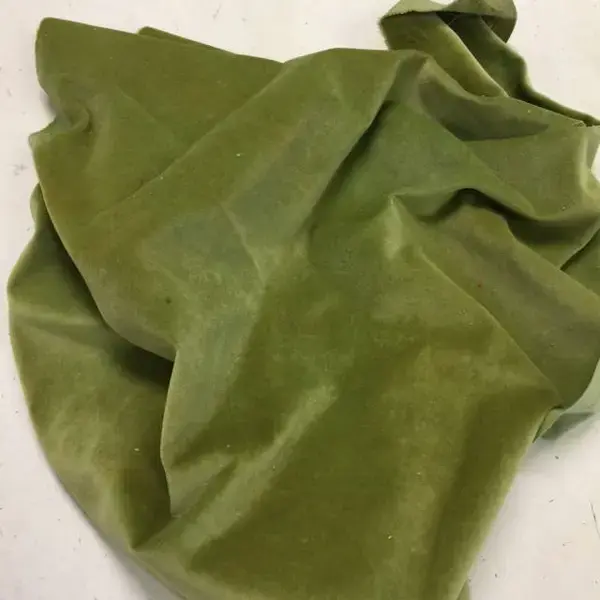 Velveteen - Pea Pod - Hand-Dyed 100% Cotton 18x10.5 cut   