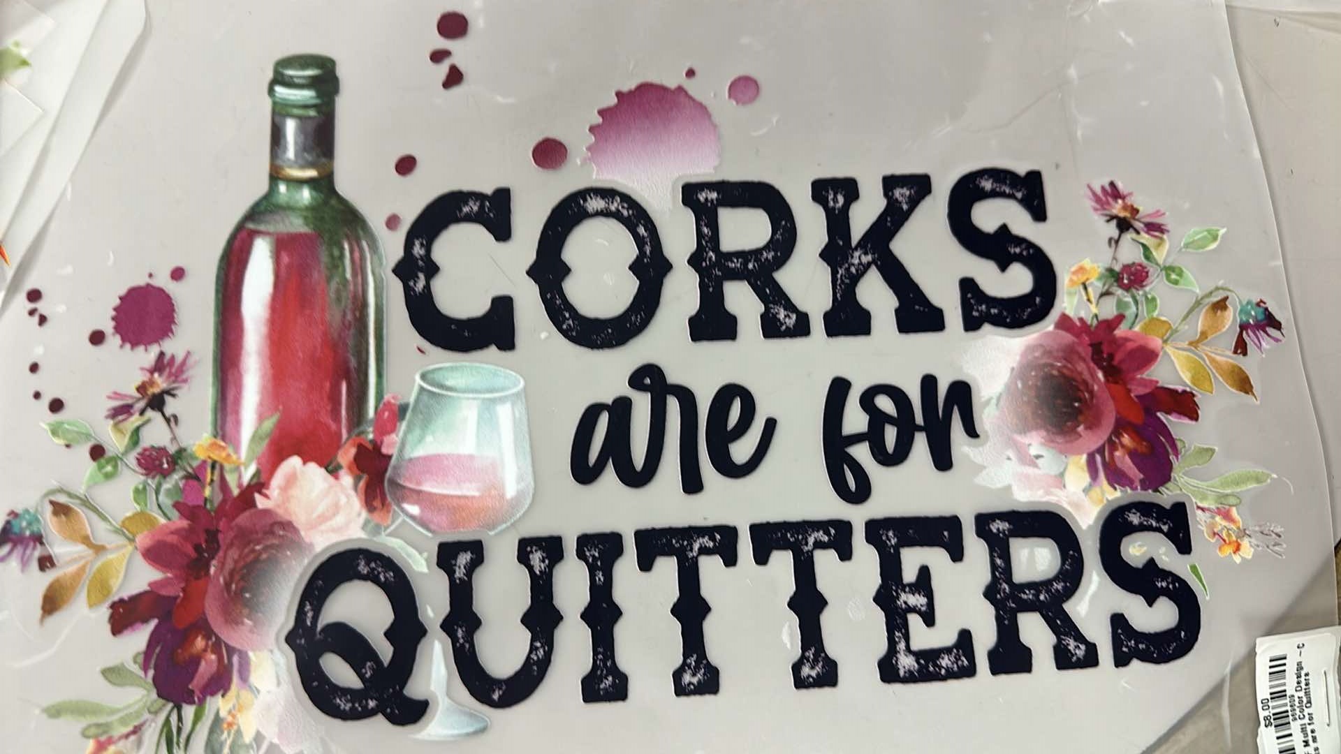 Corks are for Quitters ADULT DTF