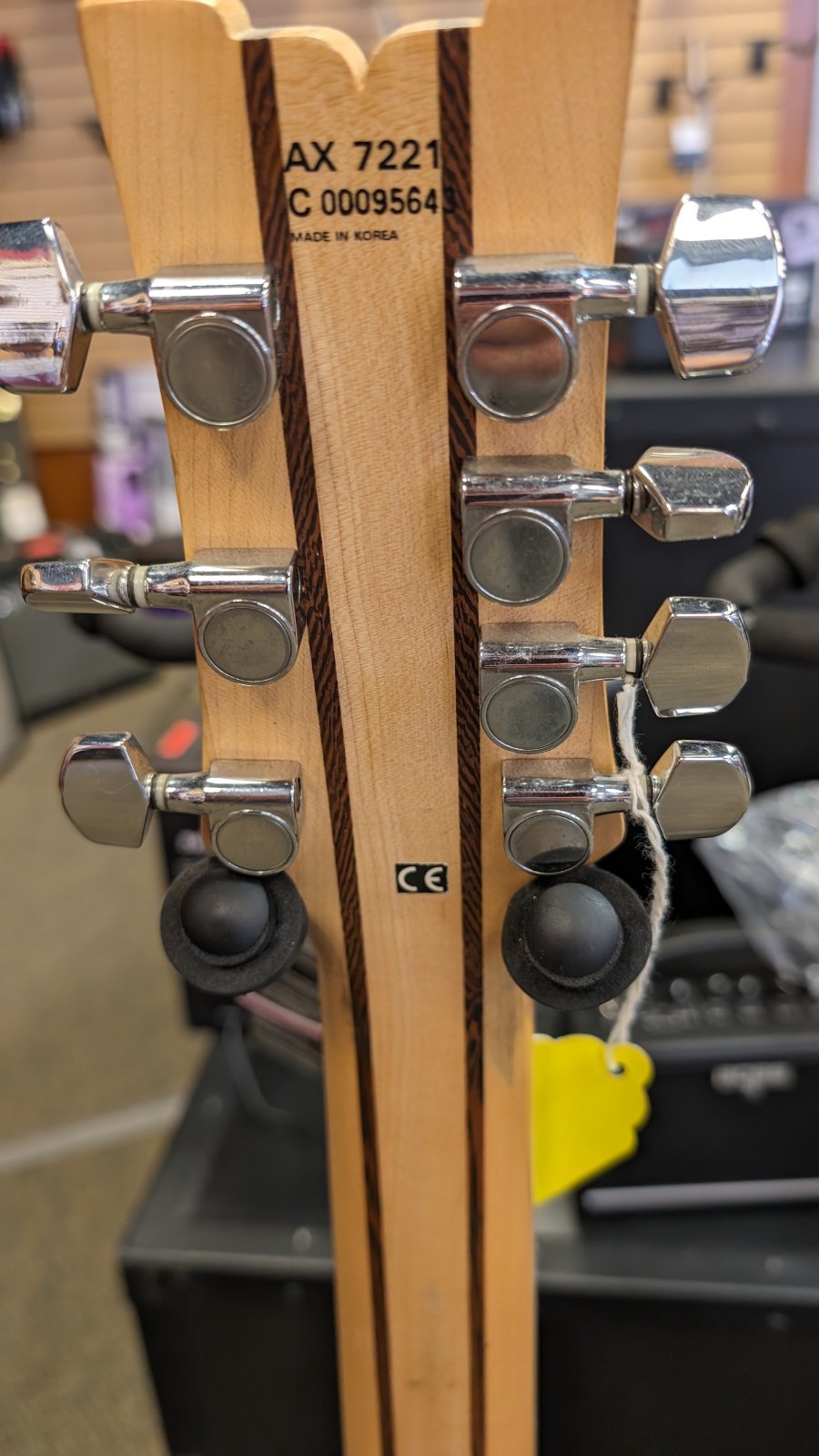 USED Ibanez AX7221 7-string