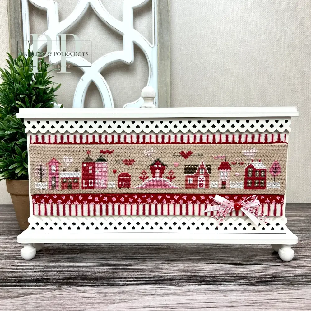Unfinished Wood Long Decorative Frame for Cross Stitch