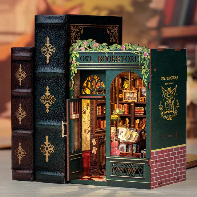BOOKEND PUZZLE: OWL BOOKSTORE - 81010158139