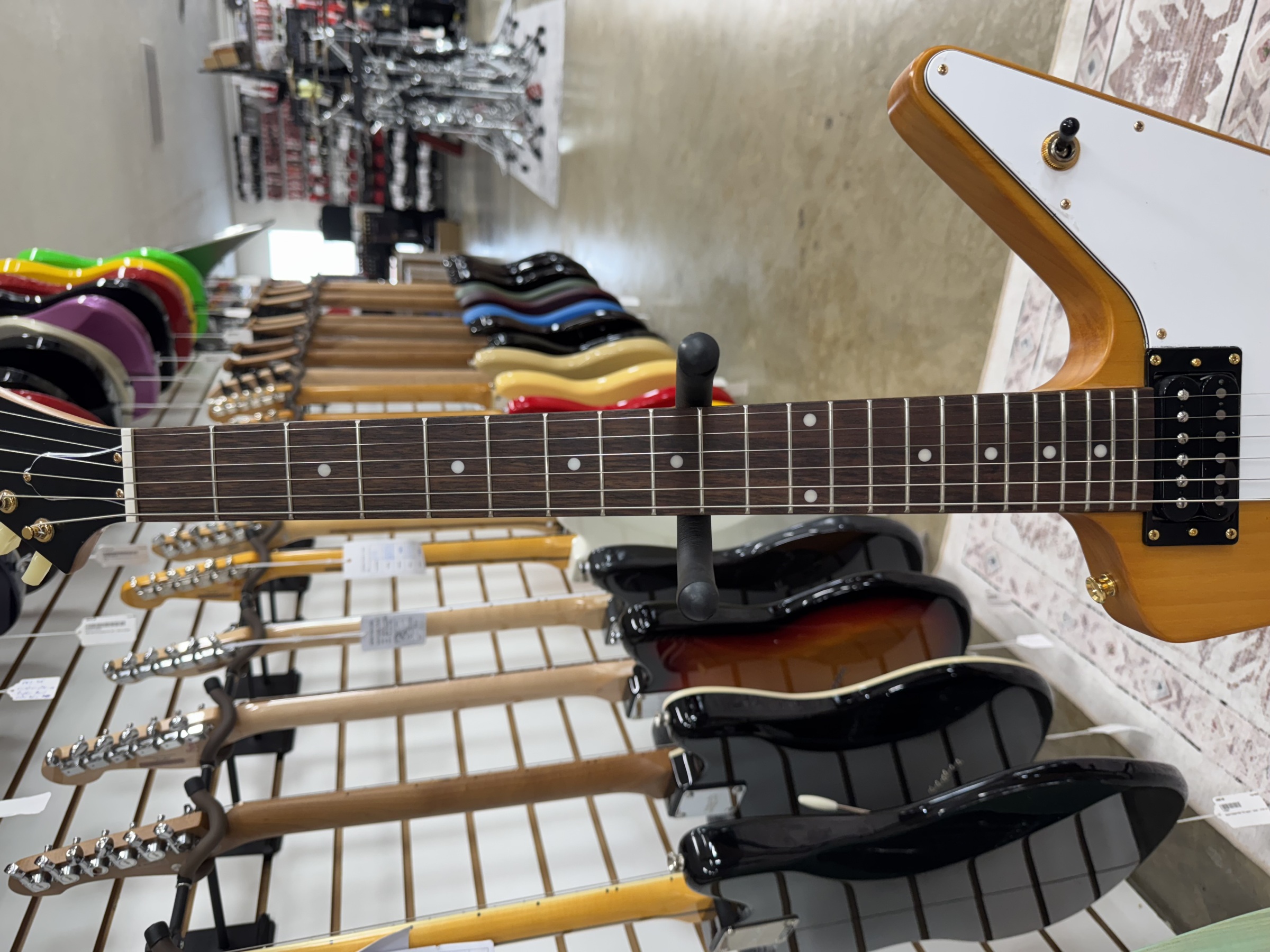 Epiphone 1958 Korina Explorer Electric Guitar - Natural - B