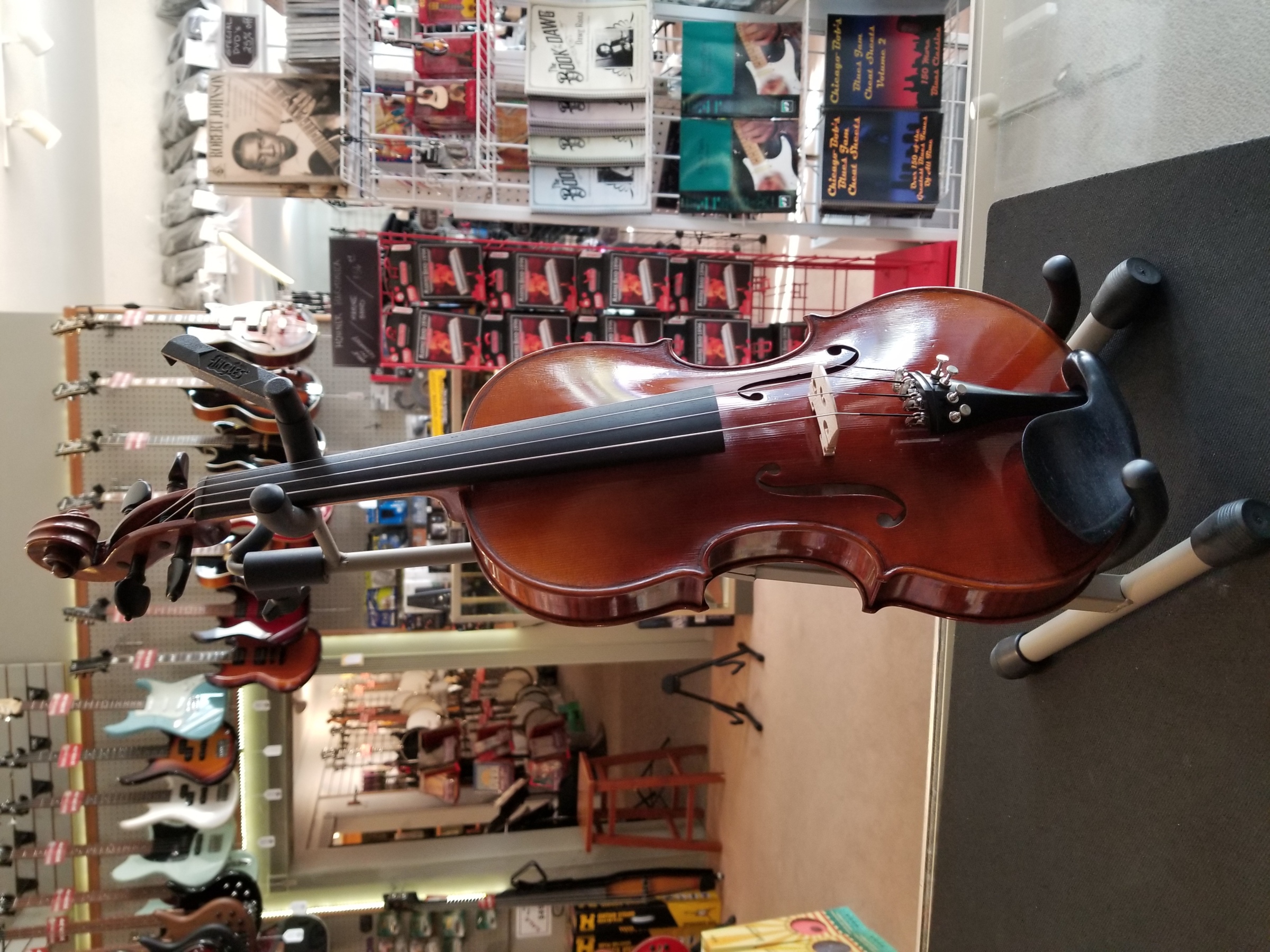 Scott Cao 4/4 Il Cannone 1743 Violin Only -  European Spruce Top and Bosnian Maple Sides and Back with Antique Varnish