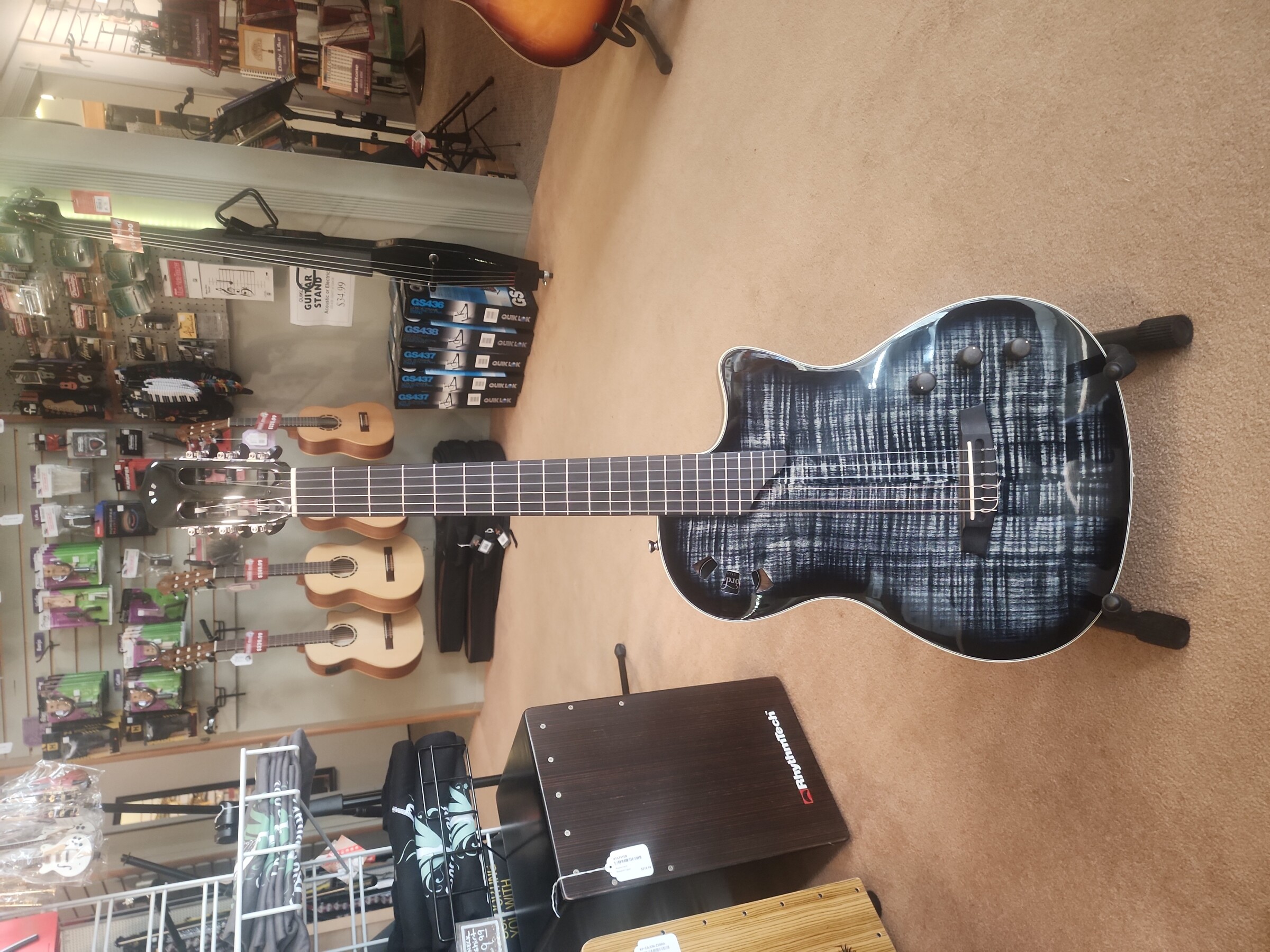 Used Cordoba Stage Nylon Guitar with Pickup and Gigbag