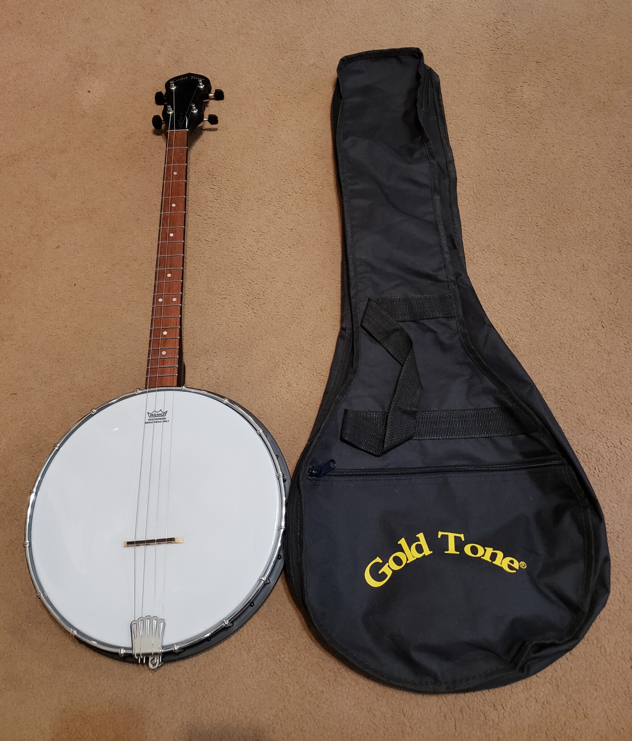 Gold Tone AC-4 Tenor Banjo　テナーバンジョー Amazon.com: Gold Tone, 4-String Banjo, Right (AC-4