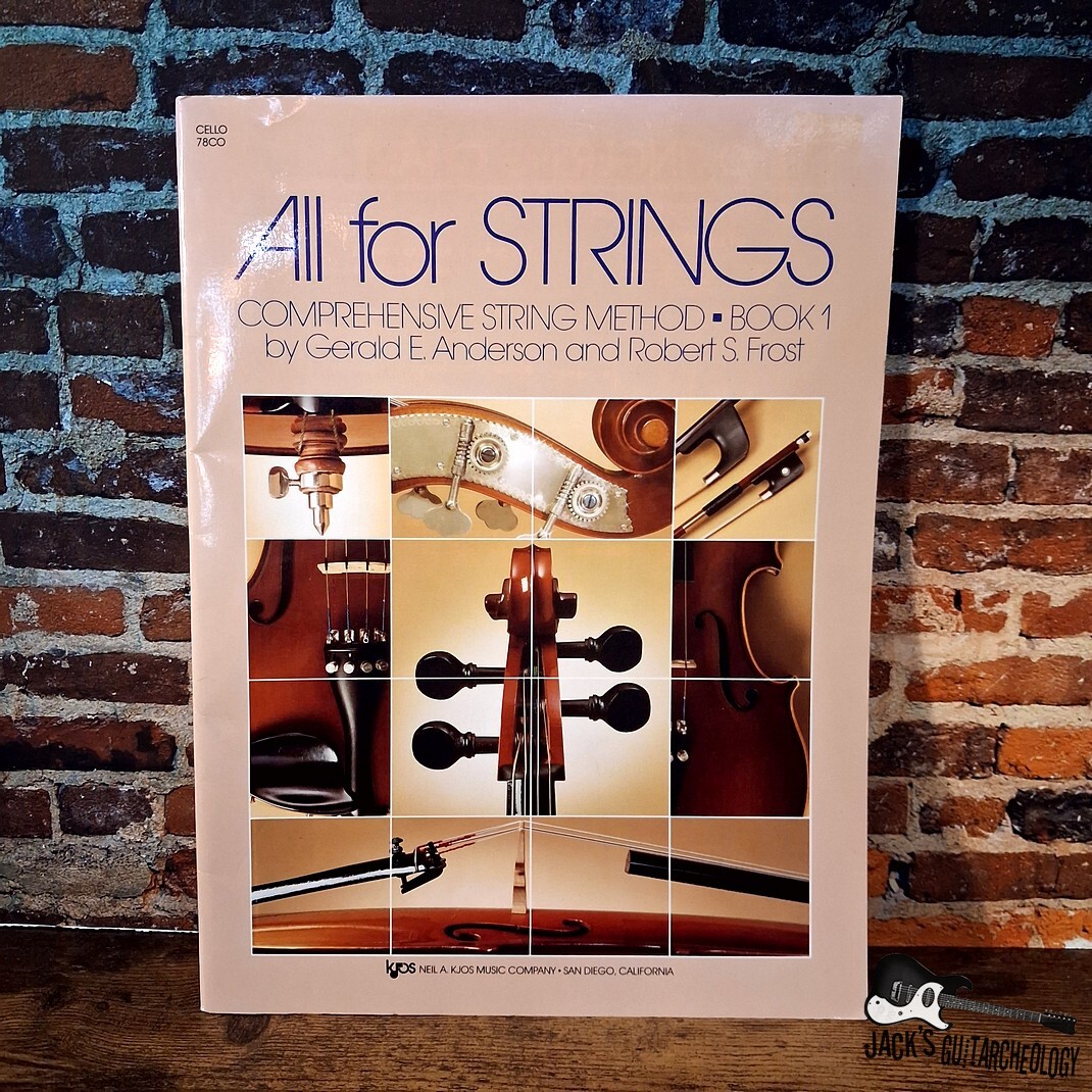 All For Strings Comprehensive String Method - Book 1 - Gerald Anderson and Robert S. Frost (1985)