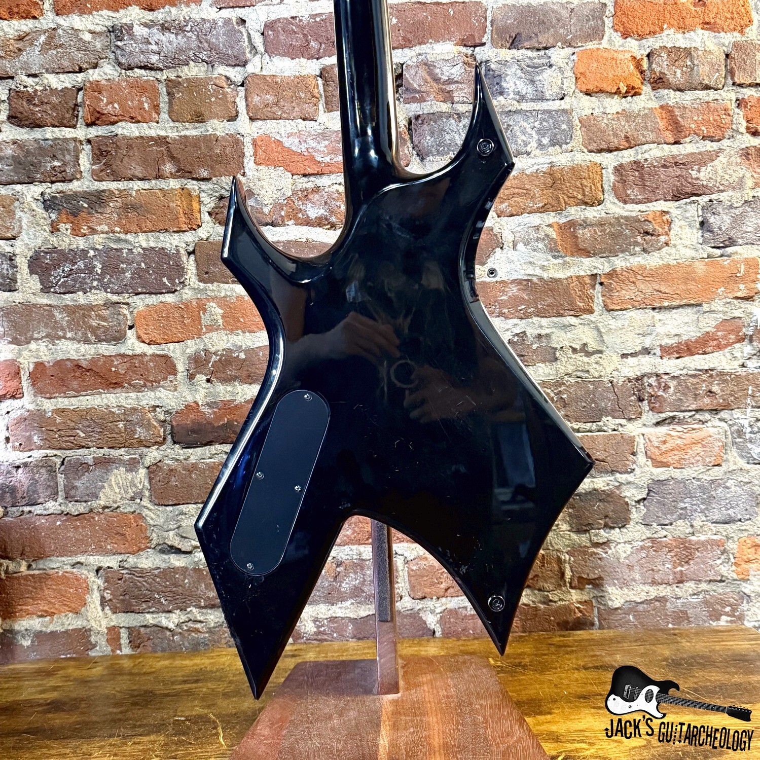 B.C. Rich Deluxe Series Warlock *MIK* Electric Guitar (2010s - Black)