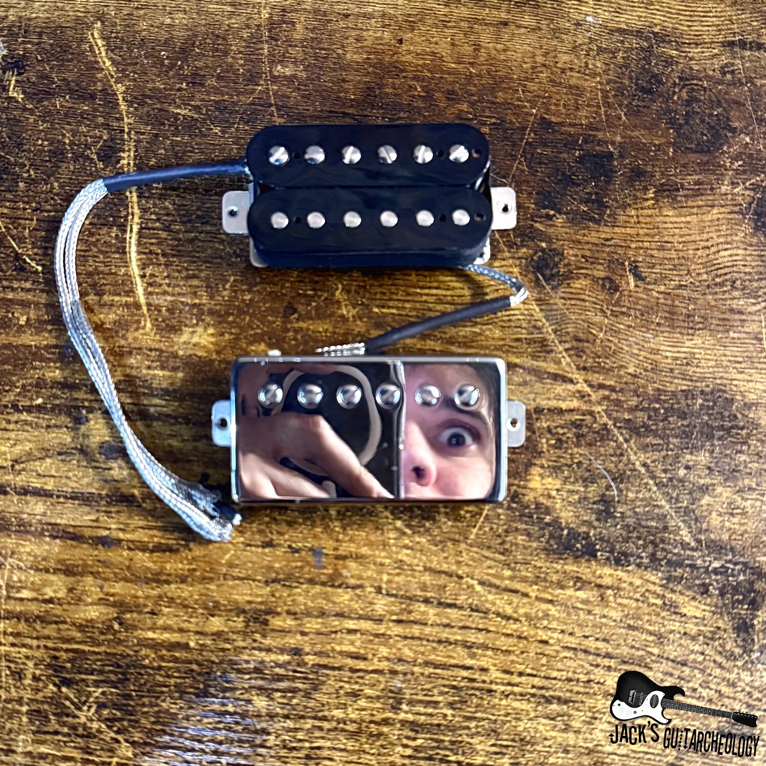 Cream T Custom Shop DT Derek Trucks Signature Pickup- Set of 2 *USED* (2020s - NIckel & Black)