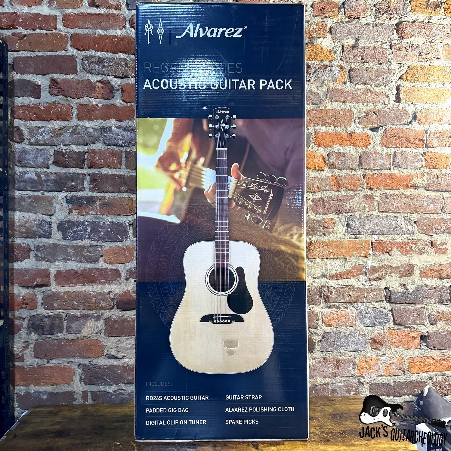 Alvarez Regent Dreadnought Acoustic Guitar Pack w/ Accessories *NEW* (2025 - Natural)