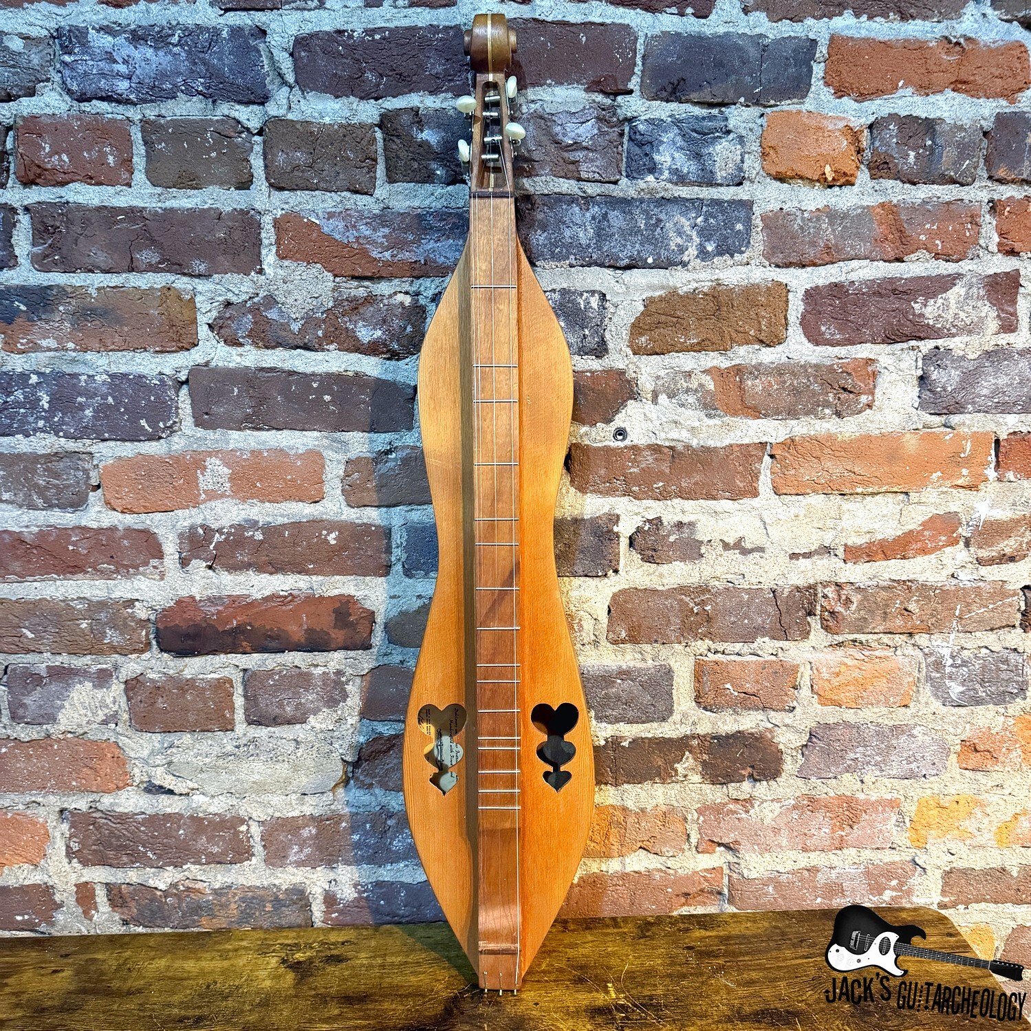 Handmade Appalachian Dulcimer - American Heritage Co. (1982 - Natural)