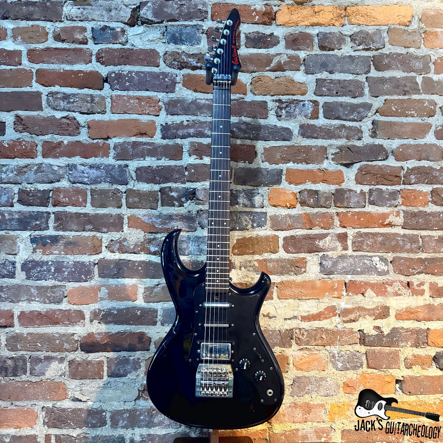 Aria Pro II RS Knight Warrior Electric Guitar (1980s - Black)