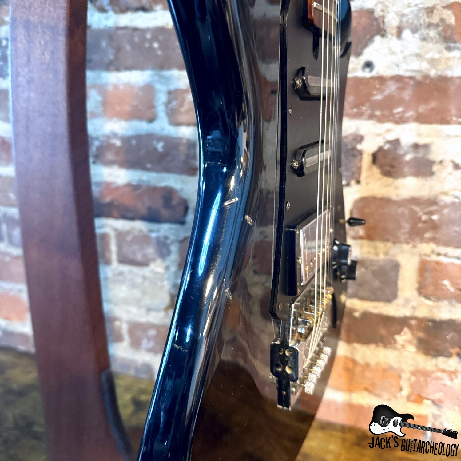 Aria Pro II RS Knight Warrior Electric Guitar (1980s - Black)
