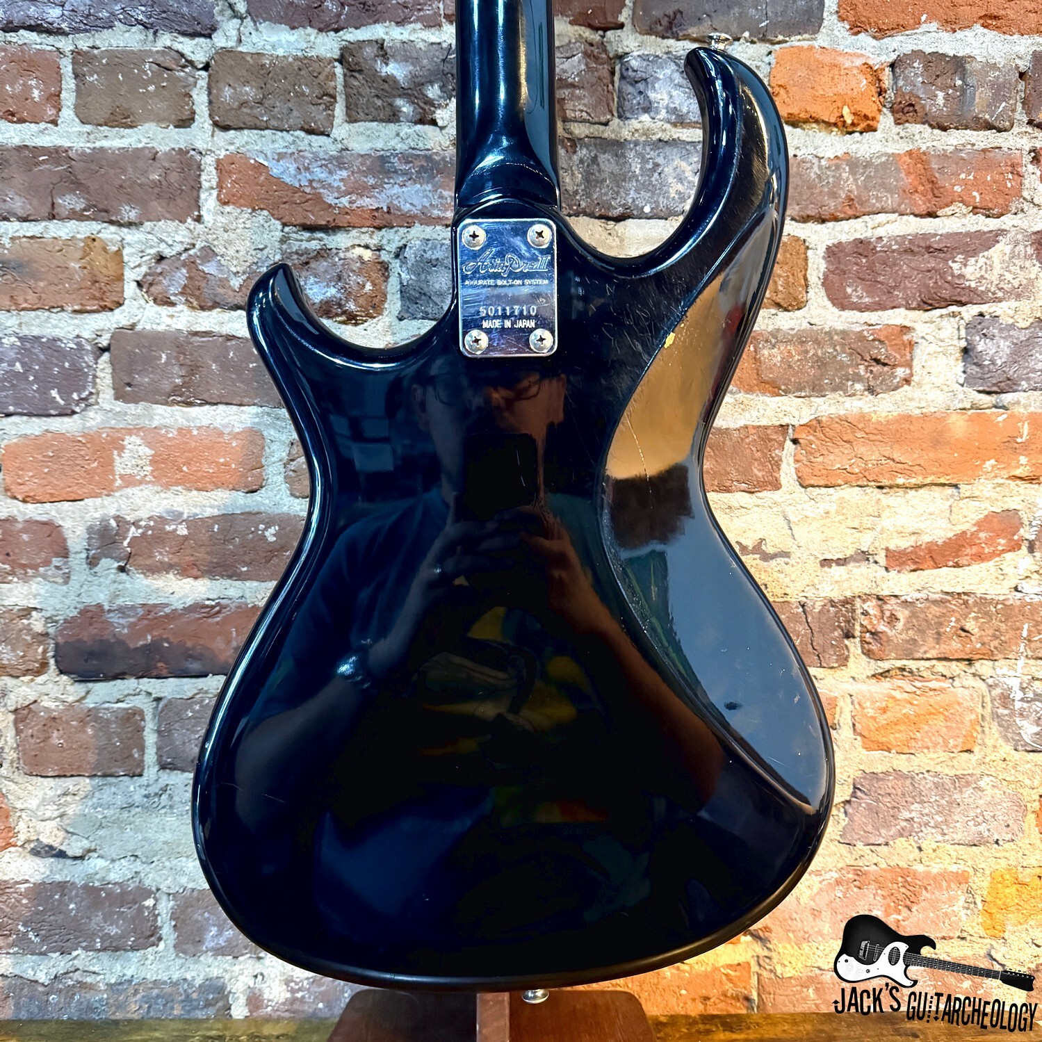 Aria Pro II RS Knight Warrior Electric Guitar (1980s - Black)