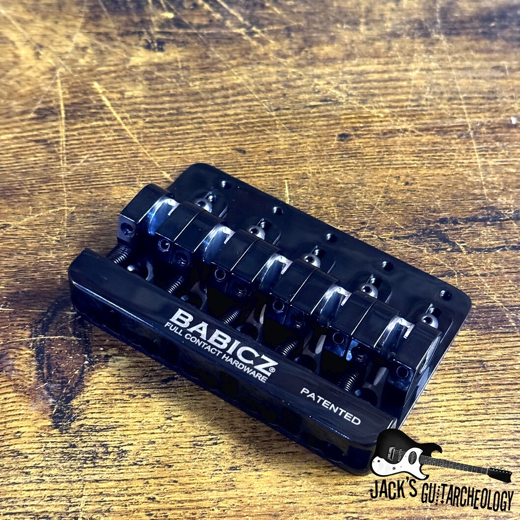 Babicz FCH-5 Original Series Five String Bass Bridge *NOS* (2020s - Black)