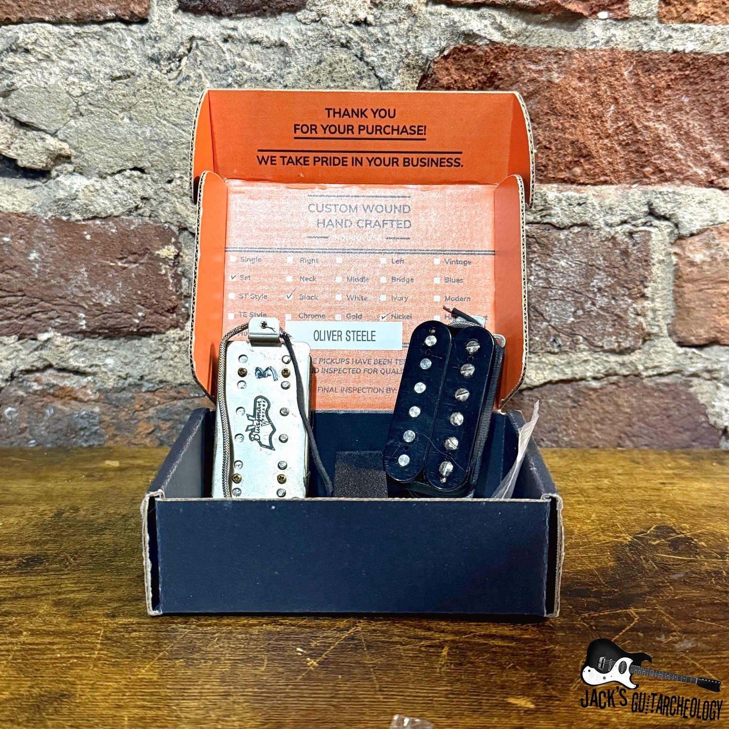 Bluesman Vintage '59 PAF Style Humbuckers *USED* (2020s - Uncovered Black)