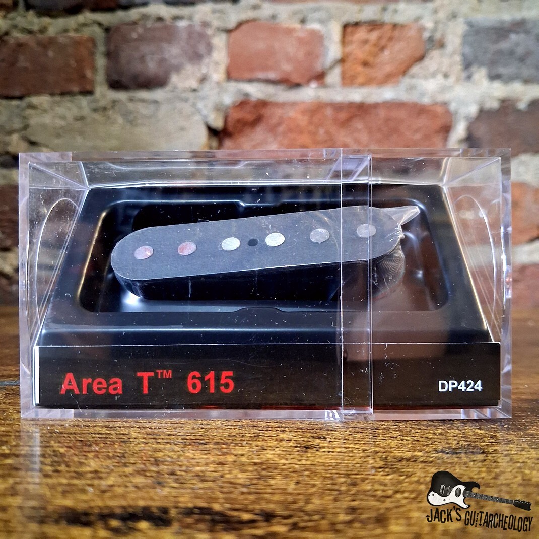 DiMarzio Area T 615 (Stacked Hum Canceling for Tele) - Bridge - 7.93K *NEW* (Black)