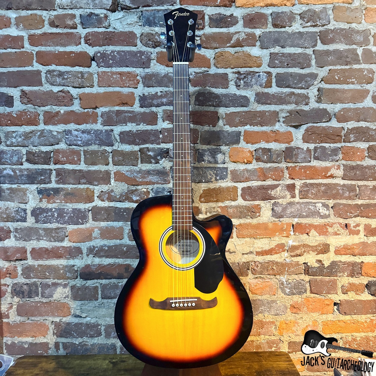 Fender Stratocaster First Act 6 String MG394 Acoustic Guitar