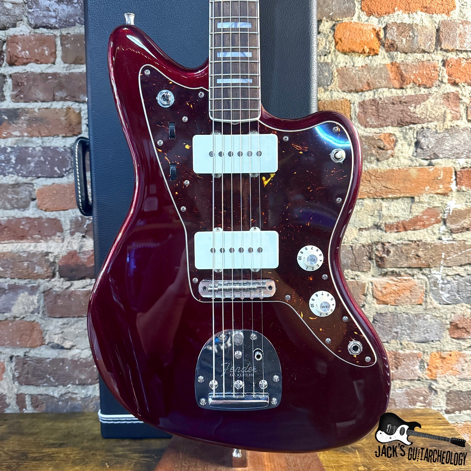Fender Troy Van Leeuwen Jazzmaster Electric Guitar w/ OHSC (2022 - Oxblood Metallic)