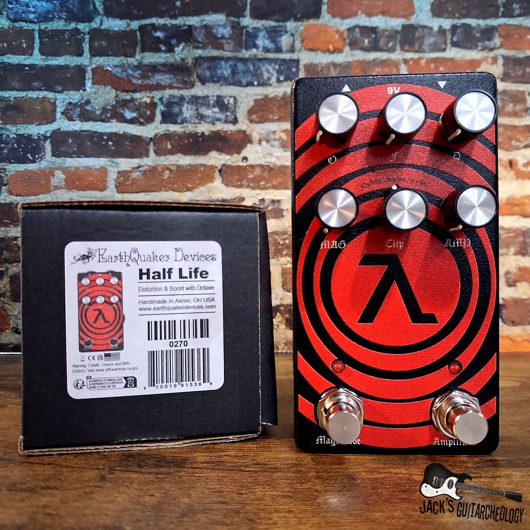 EarthQuaker Devices Sunn O))) HalfLife Octave Distortion + Booster *NEW* (Black)