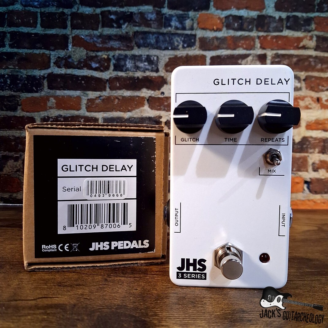 JHS Pedals 3 Series Glitch Delay *NEW* (2026 - White)