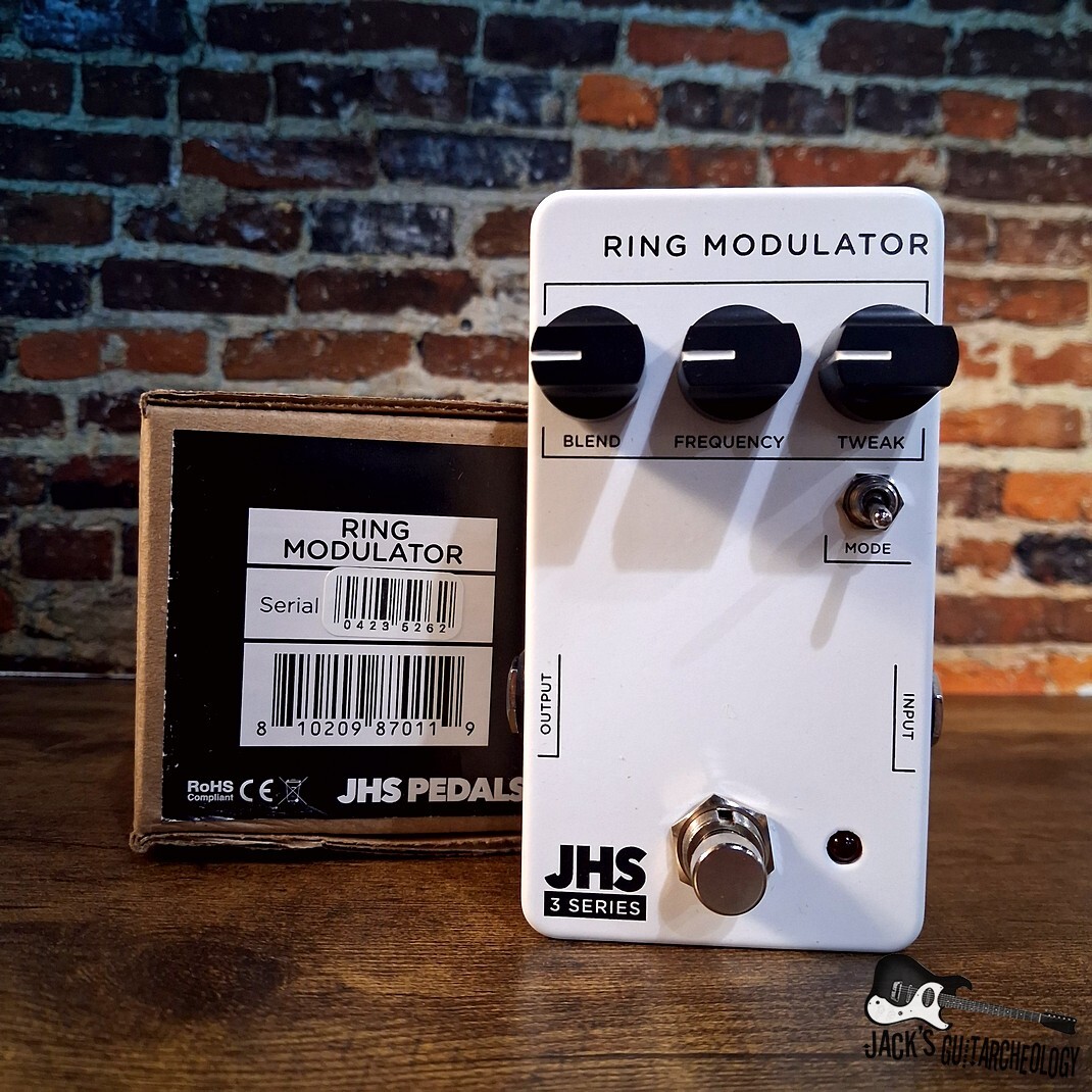 JHS Pedals 3 Series Ring Modulator *NEW* (2026 - White)