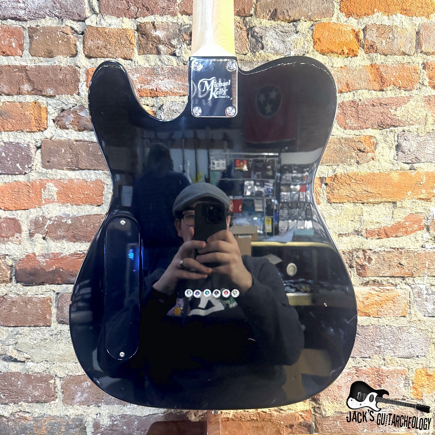 Michael Kelly 58 Thinline Electric Guitar (2020s - Black)