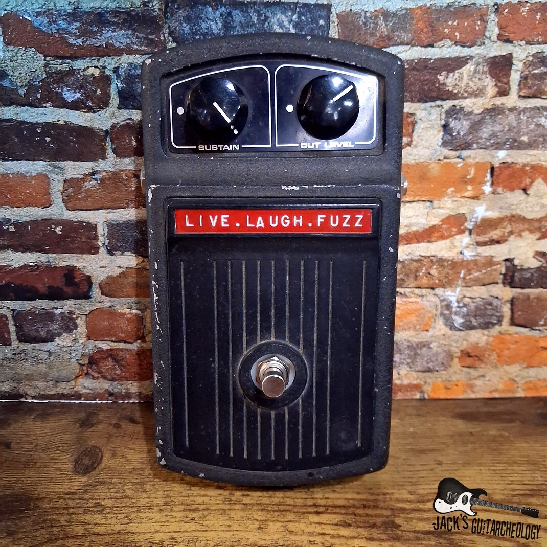 Mystic Effects Co Live Laugh Fuzz in Vintage Roland Sustainer Case *NEW* (2026 - Black)