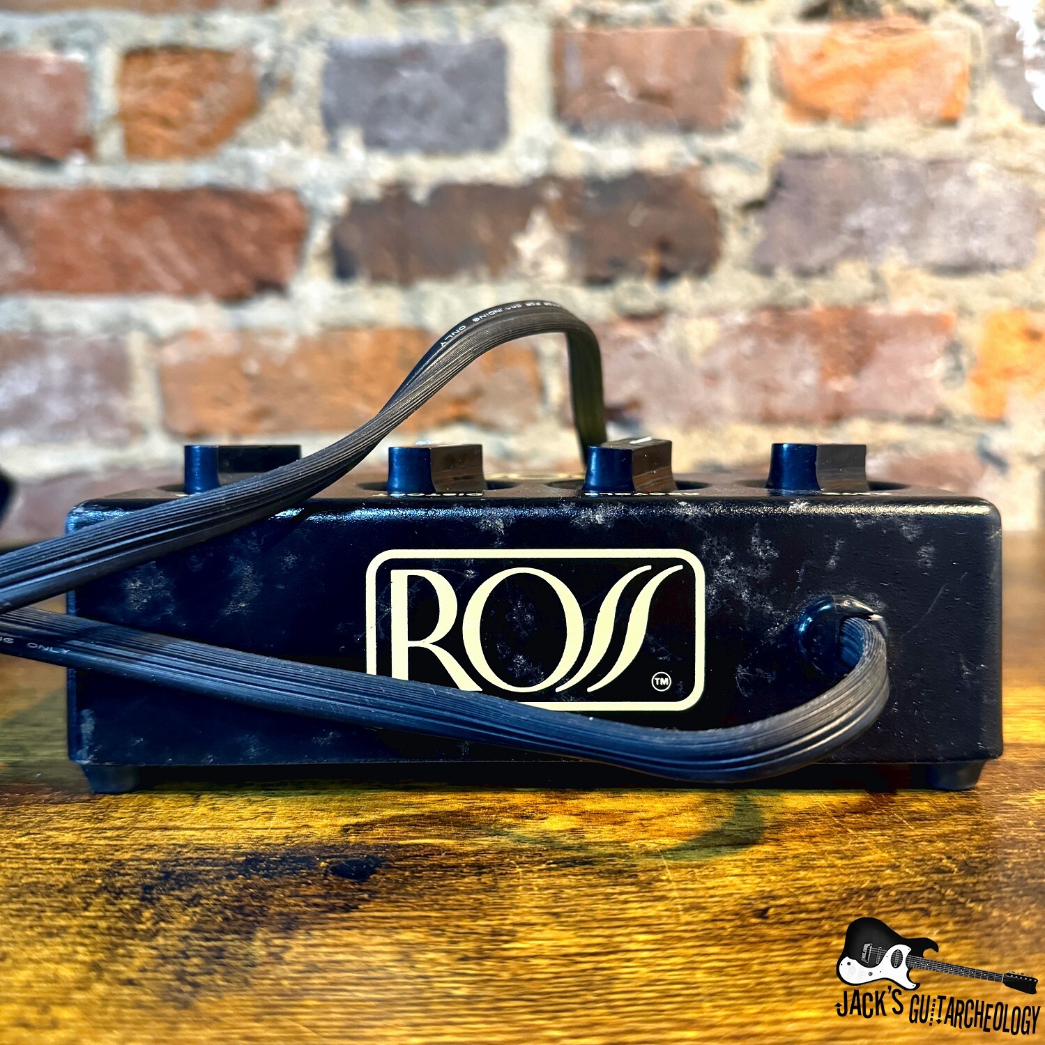 Ross Phase Distortion Pedal *VINTAGE* (1984 - Black)
